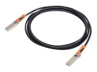 Cisco Passive Copper Cable - 25GBase-Cr1 direktbindande kabel - SFP28 till SFP28 - 1 m - dubbelaxlad - SFF-8402/IEEE 802.3by - svart - för P/N: C9300-NM-2Y-RF, C9500-48Y4C-E-RF, N9K-C93180YC-FX-H, NCS-55A1-48Q6H, NCS-55A1-48Q6H= SFP-H25G-CU1M=