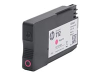 HP 712 - 3-pack - 29 ml - magenta - original - DesignJet - bläckpatron - för DesignJet Studio, T210, T230, T250, T630, T650 3ED78A
