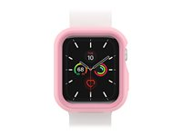 OtterBox EXO EDGE - Stötsskydd för smartwatch - polykarbonat, TPE - somrig solnedgångsfärgad rosa - för Apple Watch (44 mm) 77-81218