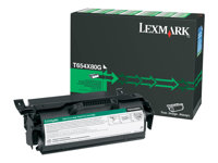 Lexmark - Extra lång livslängd - svart - original - tonerkassett - för Lexmark T654dn, T654dtn, T654n T654X80G
