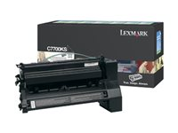 Lexmark - Svart - original - tonerkassett LCCP, LRP - för Lexmark C770dn, C770dtn, C770n, C772, C772dn, C772dtn, C772n, X772e, X772es C7700KS