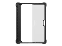 OtterBox Symmetry Series Studio - Skyddsfodral för surfplatta - robust - polykarbonat, termoplastisk polyuretan (TPU) - svart kristall - för Microsoft Surface Pro 8 77-84993