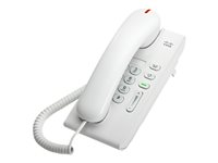 Cisco Unified IP Phone 6901 Standard - VoIP-telefon - SCCP - arctic white CP-6901-W-K9=