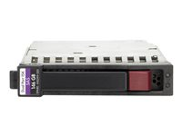 HPE Dual Port - Hårddisk - 600 GB - hot-swap - 2.5" SFF - SAS 6Gb/s - 10000 rpm - för Enterprise Virtual Array P6350 FC SFF Combo Field Kit, P6350 Starter Kit Field Installed AW611A