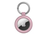OtterBox Sleek - Fodral för airtag - polykarbonat, syntetiskt gummi - tea time (pink) - för Apple AirTag 77-94249