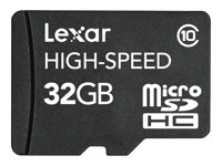 Lexar - Flash-minneskort - 32 GB - Class 10 - microSDHC LSDMI32GABEU