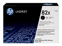 HP 82X - Lång livslängd - svart - original - LaserJet - tonerkassett (C4182X) - för LaserJet 8100, 8100dn, 8100mfp, 8100n, 8150, 8150dn, 8150hn, 8150mfp, 8150n; Mopier 320 C4182X