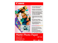 Canon MP-101 - Matt - A4 (210 x 297 mm) 50 ark fotopapper - för PIXMA iP90, iX7000, MG8250, MP490, MP550, MP560, MP960, MX330, PRO-1, PRO-10, 100, TS7450 7981A005