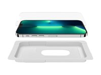 Belkin ScreenForce - Skärmskydd för mobiltelefon - glas - för Apple iPhone 13, 13 Pro OVA069ZZ