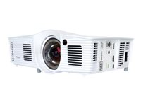 Optoma EH200ST - DLP-projektor - bärbar - 3D - 3000 ANSI lumen - Full HD (1920 x 1080) - 16:9 - 1080p - fast objektiv med kort kastavstånd 95.8ZF01GC0E.LR