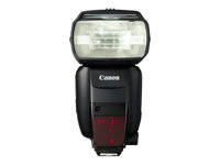 Canon Speedlite 600EX-RT - Blixt med blixtsko - 60 (m) - för EOS 1D, 250, 850, 90, Kiss X10, M6, R5, R6, Ra, Rebel SL3, Rebel T8i; PowerShot G1 5296B006