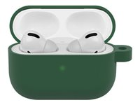 OtterBox - Fodral för trådlösa hörlurar - polykarbonat, syntetiskt gummi - avundsgrön - för Apple AirPods Pro 77-90321