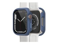 OtterBox Eclipse - Skydd främre hölje för smartwatch - med skärmskydd - baby blue jeans (blå) - för Apple Watch (45 mm) 77-93655