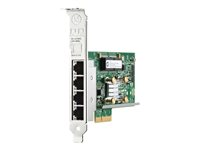 HPE 331T - Nätverksadapter - PCIe 2.0 x4 låg profil - Gigabit Ethernet x 4 - för ProLiant DL360 Gen10, DL388p Gen8 647594-B21