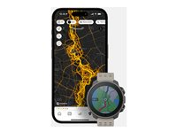 Suunto Vertical - Glasfiberarmerad polyamid - sportklocka med rem - silikon - handledsstorlek: 125-175 mm - display 1.4" - Bluetooth - 74 g - titanium solar sand SS050860000