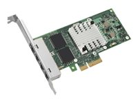 Intel I340-T4 - Nätverksadapter - PCIe 2.0 x4 låg profil - Gigabit Ethernet x 4 - Express Seller - för System x3100 M5; x3400 M2; x3650 M2; x3650 M4 HD; x3755; x3850 M2; x3850 X6; x3950 M2 90Y4578