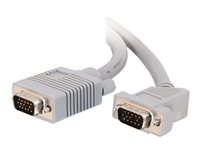 C2G Premium SXGA 45° Angled - VGA-kabel - HD-15 (VGA) (hane) till HD-15 (VGA) (hane) - 5 m - 45° kontakt 81110
