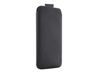 Belkin Pocket Case - Fodral för mobiltelefon - svart F8W123VFC00