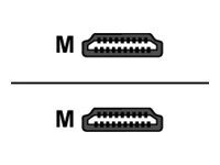 Belkin ProHD 4000 - HDMI-kabel - HDMI hane till HDMI hane - 2 m AV10023QP2M
