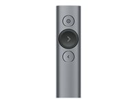 Logitech Spotlight - Presentationsfjärrkontroll - 3 knappar - skiffer 910-004861