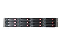 HPE D2D4312 Backup System - NAS-server - 12 fack - 12 TB - kan monteras i rack - HDD 1 TB x 12 - RAID 6 - 10 Gigabit Ethernet / 8Gb Fibre Channel - iSCSI - 4U EH983B
