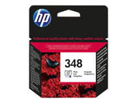 HP 348 - 13 ml - färg (ljus cyan, ljus magenta, svart) - original - bläckpatron (foto) - för Officejet 100, 150; Photosmart C4424, C4472, C4485, C4524, C4580, C4585, C4599, D5363 C9369EE