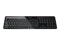 Logitech Wireless Solar K750 - Tangentbord - trådlös - 2.4 GHz - nordisk 920-002925