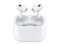 Apple AirPods Pro - 2a generation - True wireless-hörlurar med mikrofon - inuti örat - Bluetooth - aktiv brusradering - vit MQD83DN/A