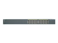 Cisco Catalyst 2960-24-S - Switch - Administrerad - 24 x 10/100 - rackmonterbar WS-C2960-24-S