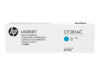 HP 312A - Cyan - original - LaserJet - tonerkassett (CF381A) Contract - för LaserJet Pro MFP M476dn, MFP M476dw, MFP M476nw CF381AC