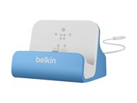 Belkin MIXIT ChargeSync Dock - Dockningsstation för mobiltelefon, digitalspelare - blå F8J045BTBLU