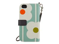 Belkin Orla Kiely Case Wallet - Skyddsfodral för mobiltelefon - kulram F8W342BTC00