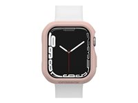 OtterBox - Stötsskydd för smartwatch - 45mm - polykarbonat - rose petal (pink) - för Apple Watch (45 mm) 77-93713