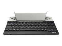 ASUS TransKeyboard - Tangentbord - Bluetooth - QWERTY - svart - för MeMO Pad 10; MeMO Pad HD 8; PadFone A80, A86; PadFone 2; VivoTab Smart ME400CL; Nexus 7 90XB01IP-BKB0D0