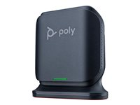 HP Poly Rove B2 - Sladdlös telefonbasstation/VoIP-telefonbasstation med nummerpresentation/samtal väntar - DECT - 3-riktad samtalsförmåg - SIP, SIP v2, SIP over TLS, SIP över UDP, SIP över TCP, SDP, RTCP, RTP - svart 8J8W3AA#ABB