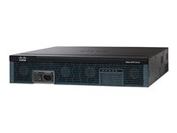 Cisco 2951 Voice Bundle - Router - röst/faxmodul 1GbE - WAN-portar: 3 - rackmonterbar CISCO2951-V/K9