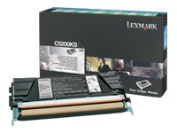 Lexmark - Svart - original - tonerkassett LCCP, LRP - för Lexmark C520n, C530dn, C530n C5200KS