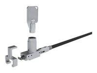 Compulocks Wedge Low Profile with Barrel Key - Lås för säkerhetskabel - svart - för Dell Chromebook 13 3380; Inspiron 7547; Latitude 5285 2-in-1, 5289 2-In-1; Precision 3520 WDG04T