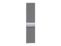 Apple - Slinga för smart klocka - 150 - 200 mm - silver - för Watch (42 mm, 44 mm, 45 mm, 49 mm) ML783ZM/A