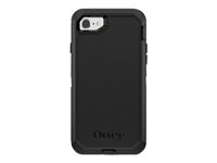 OtterBox Defender Series Apple iPhone 7 - ProPack "Each" - skyddsfodral för mobiltelefon - robust - polykarbonat, syntetiskt gummi - svart - för Apple iPhone 7, 8, SE (3rd generation), SE (andra generationen) 77-54088