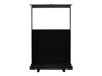 Multibrackets M Portable Projection Screen Deluxe - Projektorduk - 80" (203 cm) - 1:1 - Matte White - svart 7350022731806