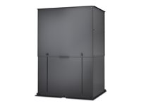 APC - Utblåsningskanal för rack - svart - för P/N: AR3357X674, SMC1500I-2UC, SMX2000LVNCUS, SMX3000HVTUS, SRT1000RMXLI, SRT1000RMXLI-NC AR7753
