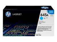 HP 645A - Cyan - original - LaserJet - tonerkassett (C9731A) - för Color LaserJet 5500, 5550 C9731A