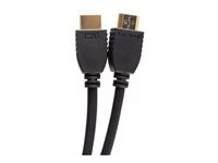 C2G 12ft (3.6m) Ultra High Speed HDMI® Cable with Ethernet - 8K 60Hz - Ultra High Speed - HDMI-kabel med Ethernet - HDMI hane till HDMI hane - 3.6 m - svart - 8K60 Hz (7680 x 4320) stöd C2G10413