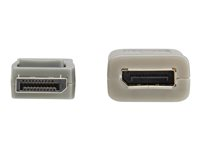 Eaton Tripp Lite Series DisplayPort Extension Cable with Active Repeater and Latching Connector (M/F), 4K 60 Hz, HDR, 4:4:4, HDCP 2.2, 15 ft. (4.6 m), TAA - DisplayPort-förlängningskabel - TAA-kompatibel - DisplayPort (hane) till DisplayPort (hona) - DisplayPort 1.2 - 4.6 m - passiv, aktiv förstärkare, 4K60Hz (3840 x 2160) stöd - svart P579-015-4K6