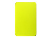 ASUS Persona Cover - Skydd för surfplatta - termoplastisk polyuretan (TPU) - gulgrön - för MeMO Pad HD 7 ME173X; 7 Lite ME173L 90XB015P-BSL020