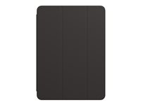 Apple Smart - Vikbart fodral för surfplatta - polyuretan - svart - 11" - för 11-inch iPad Pro (1:a generation, 2a generation, 3:e generationen) MJM93ZM/A