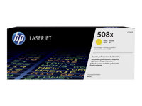 HP 508X - Lång livslängd - gul - original - LaserJet - tonerkassett (CF362X) - för Color LaserJet Enterprise MFP M577; LaserJet Enterprise Flow MFP M577 CF362X
