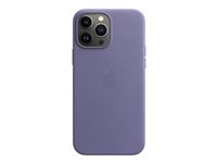 Apple - Baksidesskydd för mobiltelefon - med MagSafe - läder - blåregn - för iPhone 13 Pro Max MM1P3ZM/A
