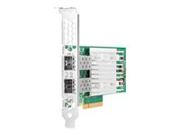 HPE QL41232HLCU - Nätverksadapter - PCIe 3.0 x8 - 10Gb Ethernet / 25Gb Ethernet SFP28 x 2 - för ProLiant DL325 Gen10, DL345 Gen10, DL360 Gen10, DL380 Gen10, XL220n Gen10, XL290n Gen10 P22702-B21